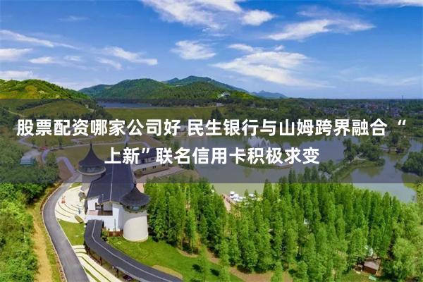 股票配资哪家公司好 民生银行与山姆跨界融合 “上新”联名信用卡积极求变