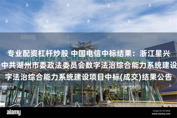 专业配资杠杆炒股 中国电信中标结果：浙江星兴工程咨询有限公司关于中共湖州市委政法委员会数字法治综合能力系统建设项目中标(成交)结果公告