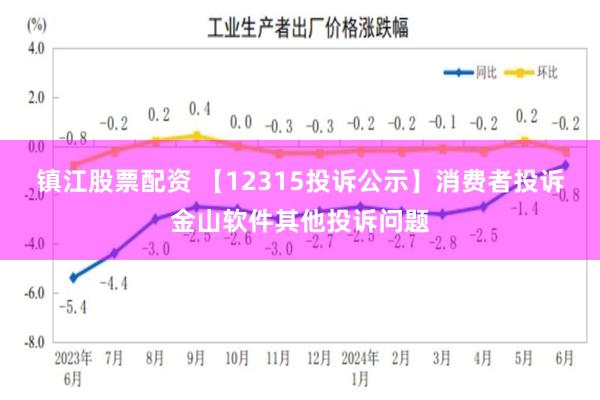 镇江股票配资 【12315投诉公示】消费者投诉金山软件其他投诉问题