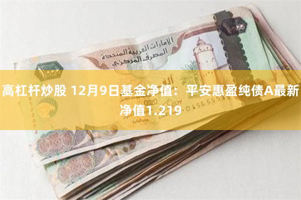 高杠杆炒股 12月9日基金净值：平安惠盈纯债A最新净值1.219