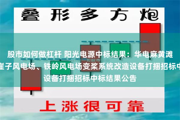 股市如何做杠杆 阳光电源中标结果：华电麻黄滩风电场、黑崖子风电场、铁岭风电场变桨系统改造设备打捆招标中标结果公告